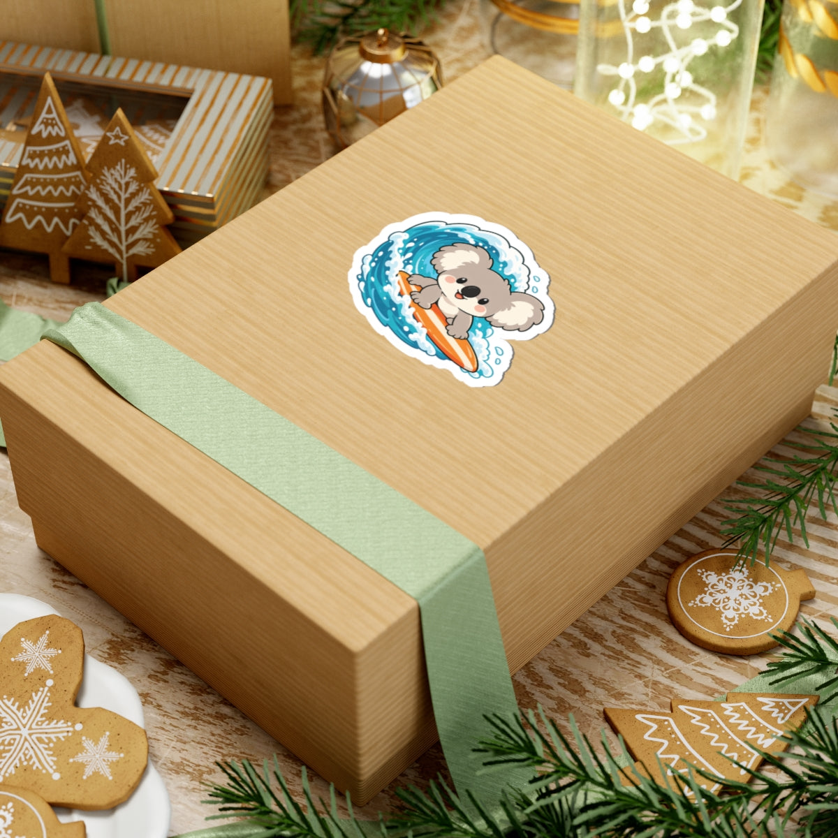 코알라서울 서핑 코알라 스티커 · 3인치 | Surfing Koala Sticker